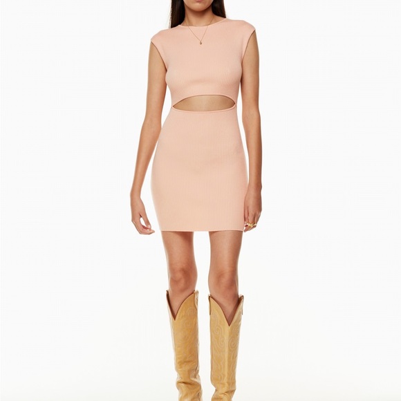 Aritzia Wilfred free mini cut out dress - Picture 1 of 4